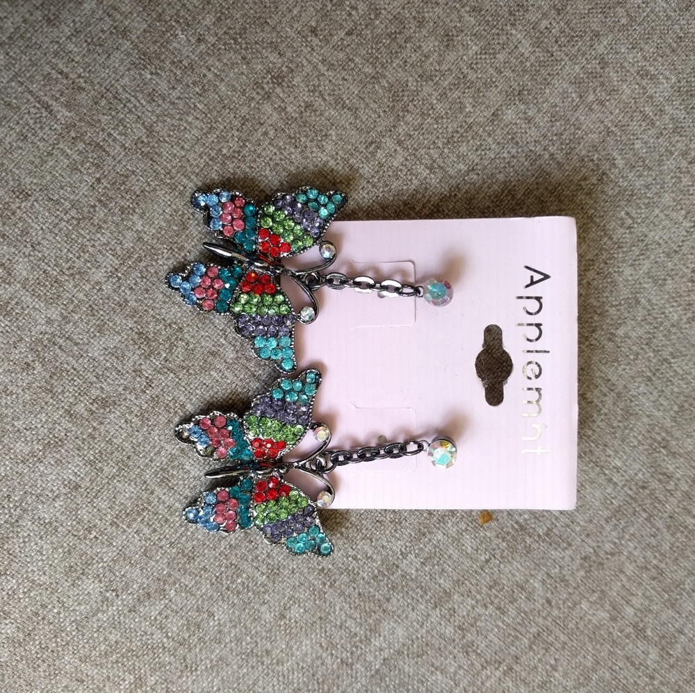 Applemint Butterfly Earrings